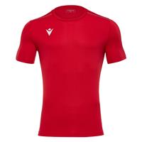 Rigel Hero Shirt SS RED S Teknisk trenings t-skjorte - Unisex