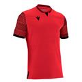 Tureis Shirt RED/BLK M Teknisk T-skjorte i ECO-tekstil