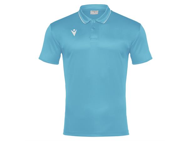 Draco Hero Polo COL/WHT 3XS Poloskjorte i elastisk stoff 