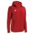 Drum Hooded Womens Jacket RED XS Fritidsjakke i børstet fleece til dame 