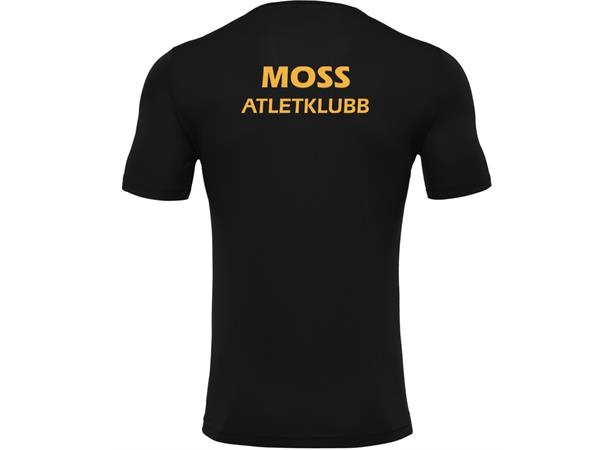 Moss Atlet Rigel SORT Teknisk T-skjorte 