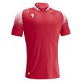 Alioth Shirt RED/WHT XS Teknisk spillerdrakt i ECO-tekstil