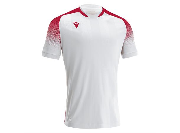 Alioth Shirt WHT/RED 3XS Teknisk spillerdrakt i ECO-tekstil 
