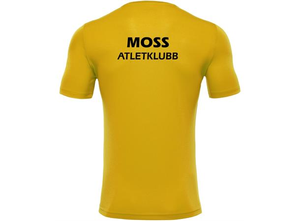 Moss Atlet Rigel GUL Teknisk T-skjorte 