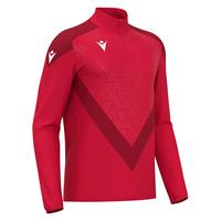 Yaruga Training 1/4 Zip Top RED 4XL Teknisk treningsgenser - Unisex