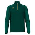 Isen Training 1/4 Zip Top BGRN/GOLD L Teknisk treningsgenser - Unisex