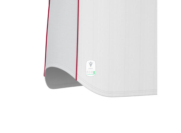 Warden Eco Match Day Shirt WHT/RED 3XS 